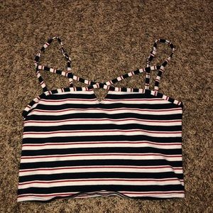 Hollister cropped tank top